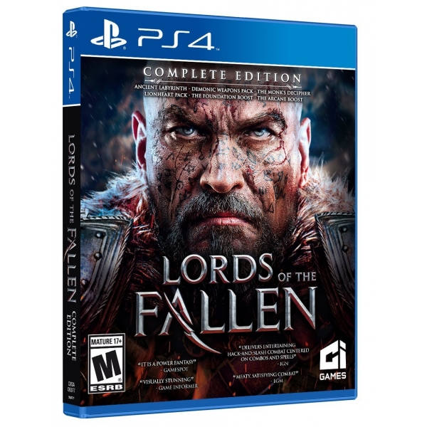 Lords of the Fallen Complete Edition PS4 Game Lords of the Fallen Complete Edition PS4 Game